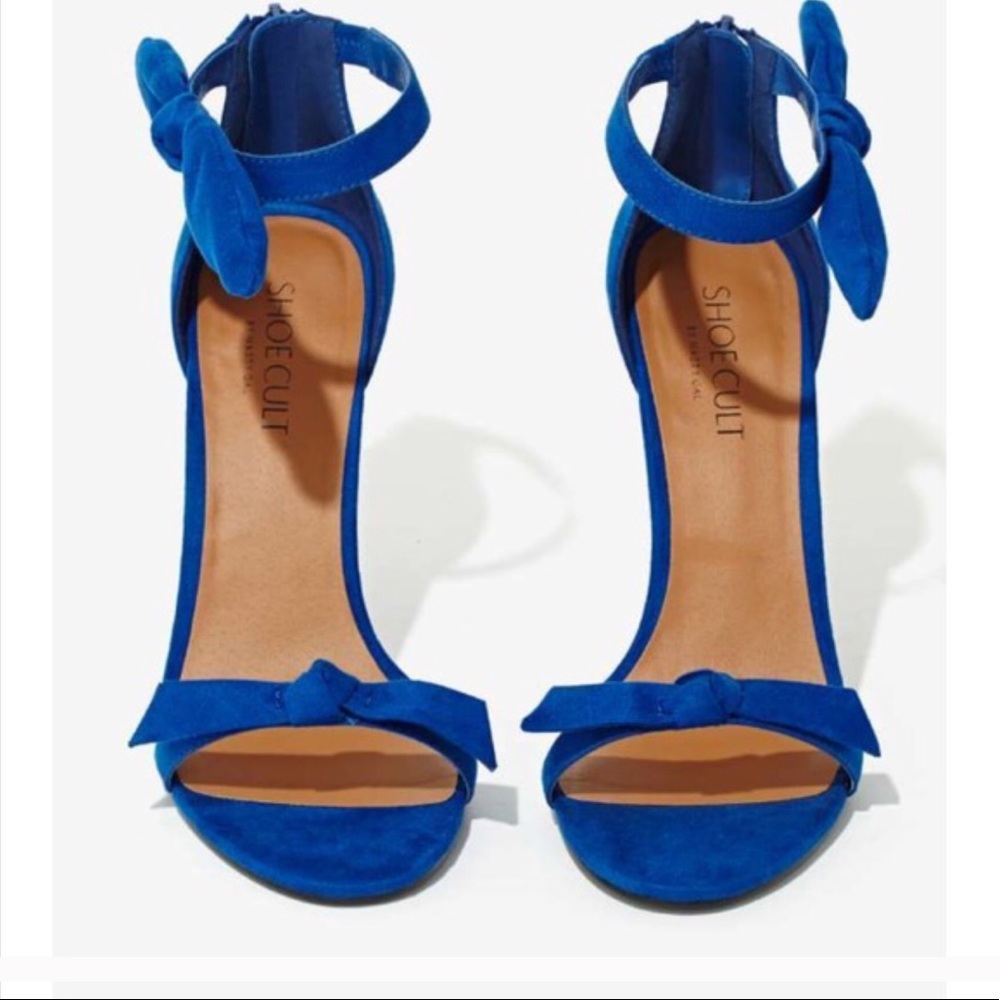 ❌SOLD❌ Shoe Cult Cobalt Blue Heels